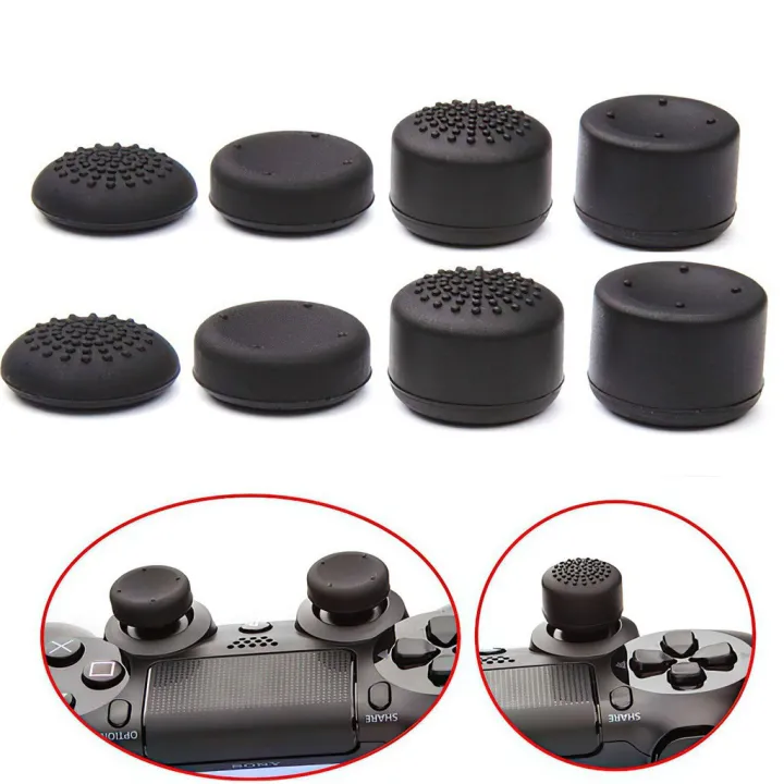 8Pcs%20PS5/PS4/XBOX%20Series%20X%20Console%20Thumb%20Analog%20Stick%20Grip%20Silicone%20Protective%20button%20Cap%20-%20Image%204
