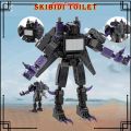 CozyCompatible with Lego Skibidi toilet Building Block toilet Man vs Doll Figure Figure Model Titan TV Man Educational Toys. 