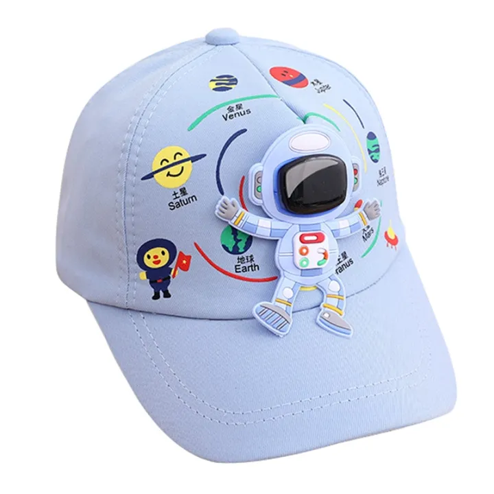 Baby%20Boy%20Girl%20Baseball%20Cap%20Astronaut%20Sports%20Hat%20for%20Toddler%20Kids%20Novel%20Fancy%20Space%20Headwear%20Adjustable%201-5%20Years%20-%20Image%203