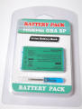 Nintendo GBA SP Gameboy Advance SP Replacement Batteries with Screwdriver- 3.7V 850mAh Rechargeable Li-ion Battery Pack.