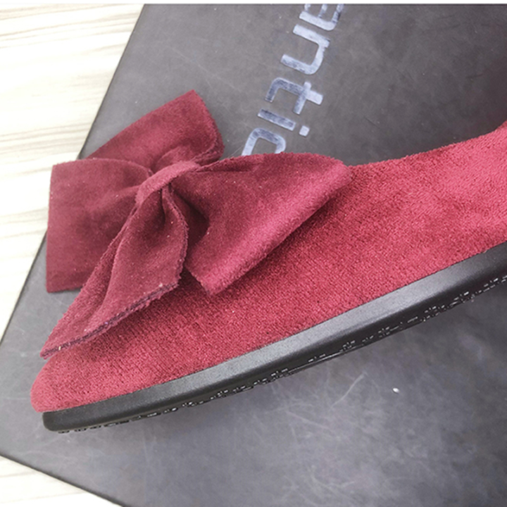 Women%20Ballerina%20Small%20Shoes%20Pointe%20Toe%20Flock%20Big%20Bow%20Flats%20For%20Spring%20Comfortable%20Sweet%20Purple%20Camel%20Slip-Ons%2048-32%202023%20Newest%20House%20Foocus%20-%20Image%204