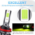 【Xiaofeng】LED headlight lamp 9-30 v 3000lm car green lime light bulb. 