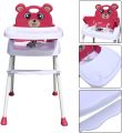Children's High Chair Baby 4-in-1 Dining Chair Seat Foldable with Tray Height Adjustable.