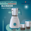 Bajaj Ninja Series Notch 500W 3 in 1 Blender and Grinder French Blu. 