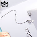 Women Long Chain Star Charm Ear Cuff Clip Threader Earrings Asymmetry Jewelry. 