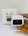 LED Touch Screen Airpods Pro (2nd generation) Dubble Dark Noise Reduction Bluetooth Headset ( White ).