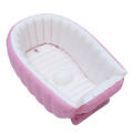 Portable inflatable baby bathtub with thickened folding for children. 