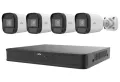 Uniview 4 Camera Package With all accessoriess,  XVR 2 MEGA XVR301-04F Camera, HDD 1Pcs, Balun Adapter , CAT6 Cable 40Meter, support AHD/TVI/CVI/CVBS/IP, 2MP input, 2MP encoding capability, audio over coaxial. 