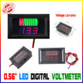 Battery Charge Level Indicator 12V-84V Lithium/Lead Acid Battery Capacity Meter Display Voltmeter. 