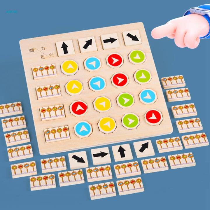 Matching%20Puzzles%20Color%20Direction%20Puzzle%20Learning%20Early%20Education%20Montessori%20Toys%20for%20Kids%20Baby%20-%20Image%208