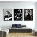 American Rock Band N-NirvanA Poster Canvas Printing Wall Art Decoration Hanging Picture for Home Room Decoration.