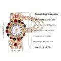 【Flash sale】 Ladies Rhinestone Quartz Watches Fashion Alloy Bracelet Watches Fancy Women Watches Jewelry Sophisticated And Stylish Women Watch. 
