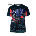 Summer New Game Valorant 3D Print T Shirt Men Women Casual Short Sleeve Cool T-shirt Valorant Harajuku Streetwear T Shirts Tees. 