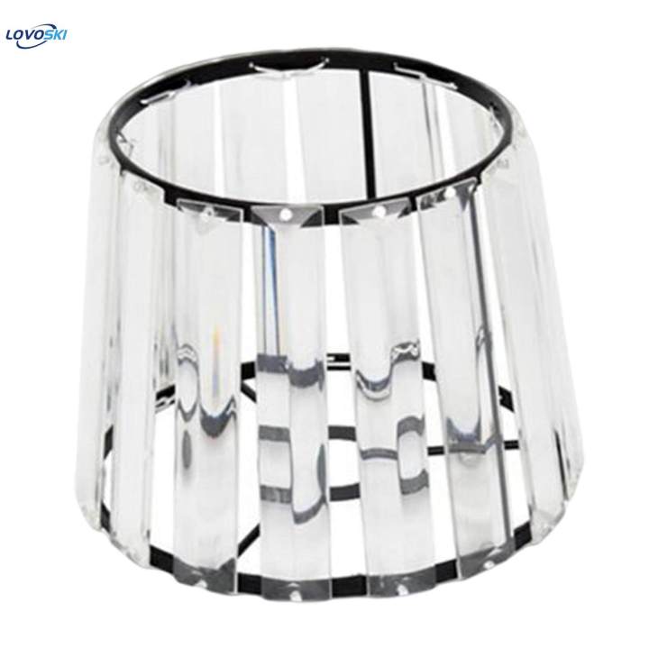 2Pcs%20Crystal%20Lampshade%20Chandelier%20Ceiling%20Fixture%20Lamp%20Shade%20Black%20-%20Image%204