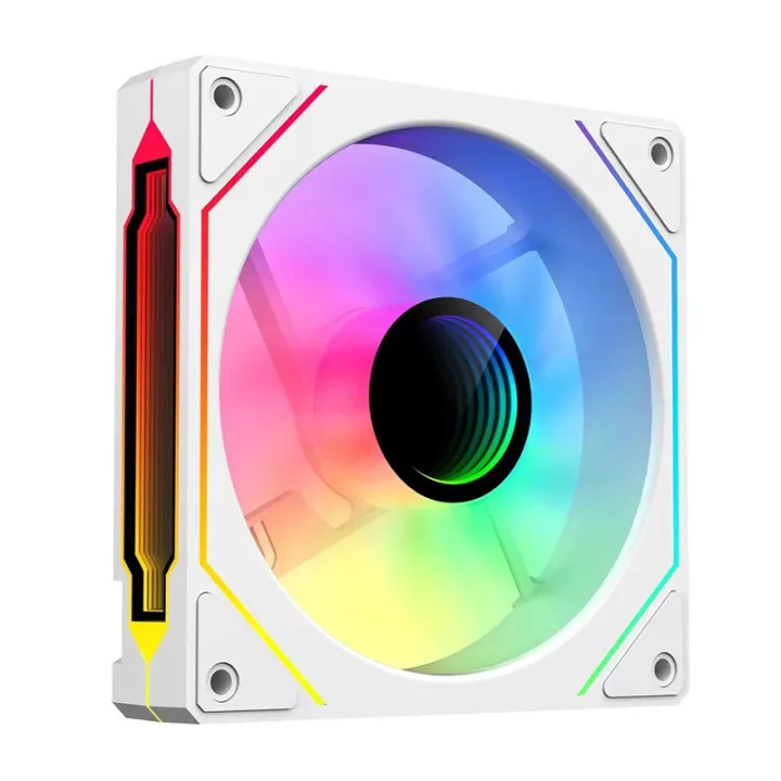 Prism%204th%20generation%20desktop%20computer%20mainframe%20cooling%2012CM%20Shenguang%20synchronous%20ARGB%20fan%20white%20-%20Image%205