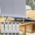 Universal Mini Foldable Metal Stand Thin Adjustable Cooling Stand for Laptop Tablet. 