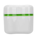 Denture Box Bathroom Denture Cup False Tooth Holder Moistureproof Mouthguard Cleaning Dental Organizer Storage Box for Travel.