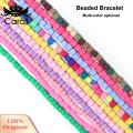 Carat Beaded Bracelet Irregular Square Candy Color Jewelry Making Scattered Beads Strand. 