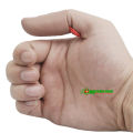 Magic Thumb Finger with Cloth Disappear Magic Trick Prop Soft Plastic Simulation Finger. 