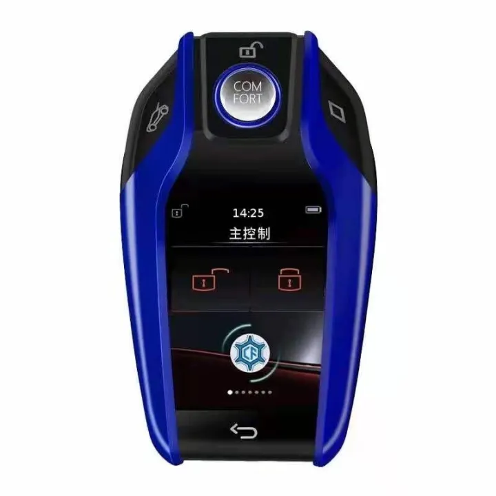 Korean/Portuguese/Spanish%20Modified%20Boutique%20Smart%20Remote%20Car%20Key%20LCD%20Screen%20CF500%20For%20BMW/VW/Toyota/Lexus/KIA/Ford/Audi/Porsche-Black%20-%20Image%206