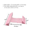 Baby Side Sleep Pillow Adjustable Memory Foam Support Infant Sleep Positioner Prevent Flat Head Shape Anti Roll Pillow Triangle Infant Baby Positioning Pillow For 0-6 Months. 