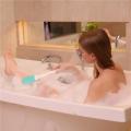 Five Strokes Massage Bath Brush Soft Electric Shower Brush Long Handle Exfoliation Rubbing Back Brushes Detachable Deep Cleaning(null). 