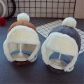 Kids Beanies Winter Baby Child Knitted Hat Kids Girls Russian Female Thicker Warm Caps Age For 2-6 Years Old Ushanka Hat 2019.