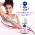 50 ml NIVEA pearl & beauty Deodorant Roll on International Germany product used for female. 