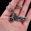 Fashion New Pendant Necklace Men Punk Trendy Simple Stainless Steel Chain Jewellery Gift.
