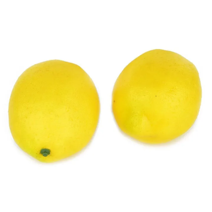 Durable%20Fake%20Fruit%20Home%20House%20Kitchen%20Party%20Decoration%20Artificial%20Lifelike%20Simulation%20Yellow%20Lemon%2010pcs%20Set%20-%20Image%203