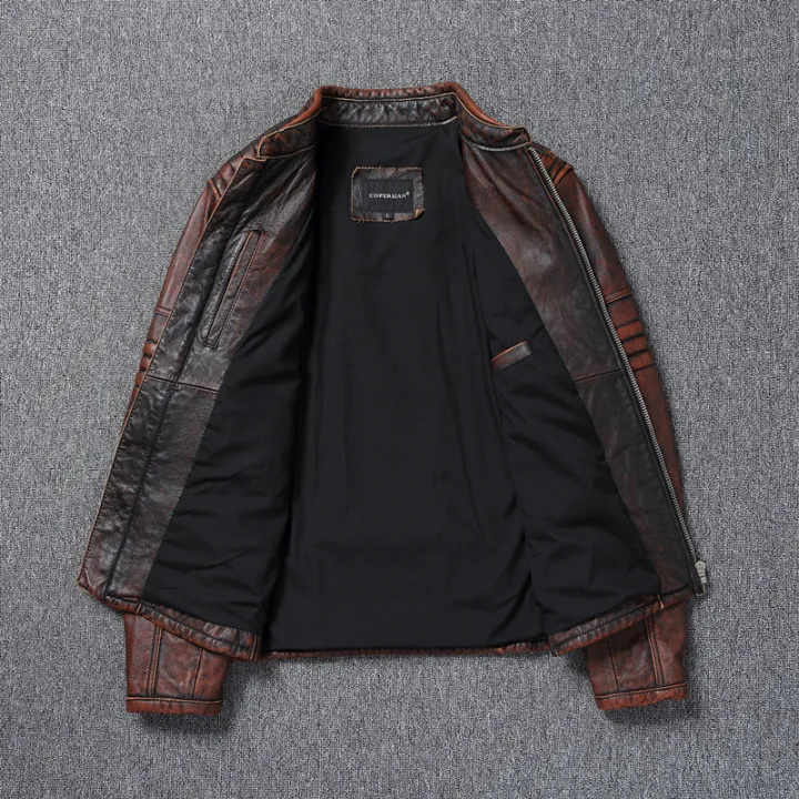 Real%20Cow%20Leather%20Jacket%20Men%20Motorcycle%20Jackets%20Genuine%20Cowhide%20Leather%20Vintage%20Men's%20Leather%20Coat%20Biker%20Clothing%20-%20Image%204