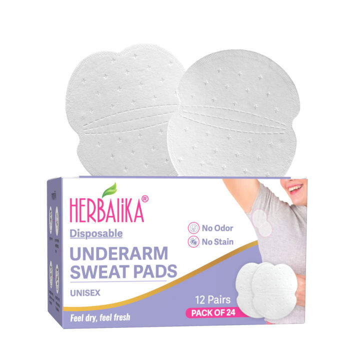 Herbalika Disposable underarm sweat pads