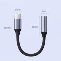 CASIFY G1 Type-c to 3.5mm jack earphone cable 3.5mm AUX USB C Audio Adapter Type C to 3.5mm Aux Female Adapter Audio Adapter Type-C to 3.5mm Jack Headphone Type-C Audio Converter Adapter Type C Sound Card.