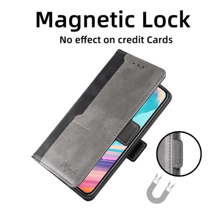 For%20OPPO%20A55S%205G%20Case%20Flip%20Leather%20Magnetic%20Case%20Wallet%20Protective%20Phone%20Cover%20-%20Image%203
