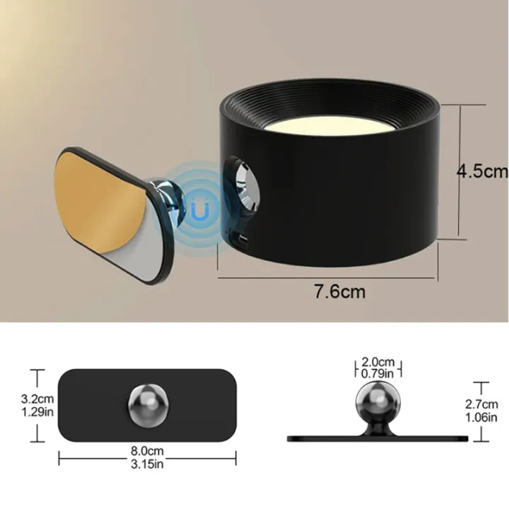 Wall%20Lights%20360%C2%B0%20Magnetic%20Ball%20Rotate%20LED%20Sconces%20USB%20Rechargeable%20Dimmable%20Touch%20Control%20Cordless%20Wall%20Mounted%20Reading%20Lamp%20For%20Bedside%20Home%20-%20Image%209
