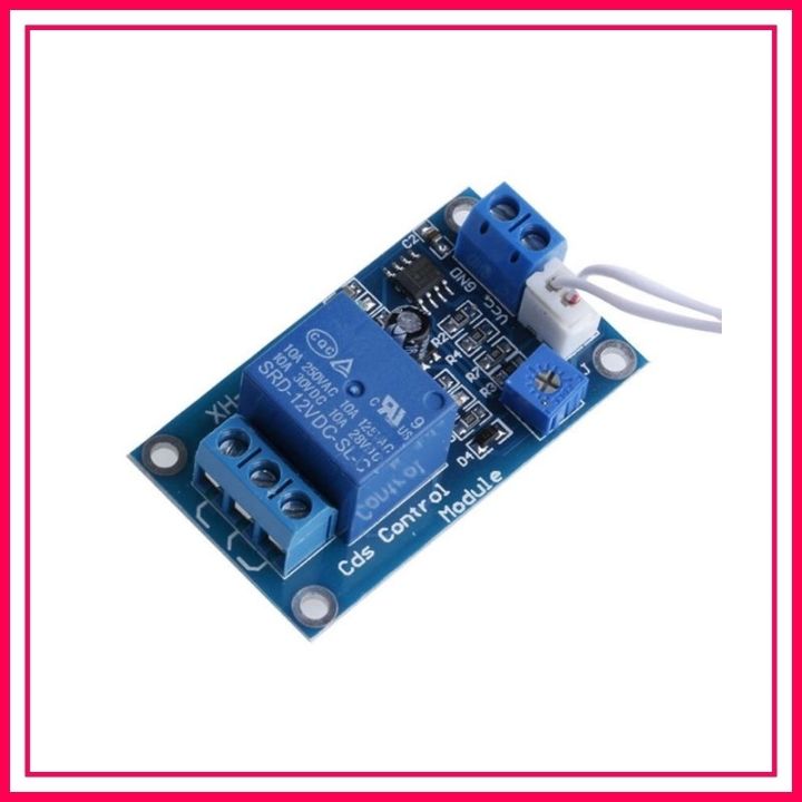 XH-M131 12V Light Control Switch Photoresistor Relay Sensor Module