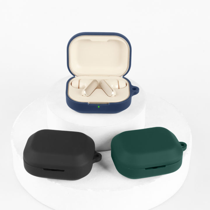 Realme Buds Air 8 Only cover Premium Artificial Carrying cover Shockproof Earbuds Cover For Buds Soft Silicone Bluetooth Headphone Cover