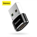 Baseus mini Type-C Female To USB male adapter converter- 3A Max. 