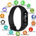 M2 Sports Smart Bracelet Men Women Smart Reminder Step Counting Bluetooth Heart Rate Fitness Tracker Smartwatch For Android IOS. 