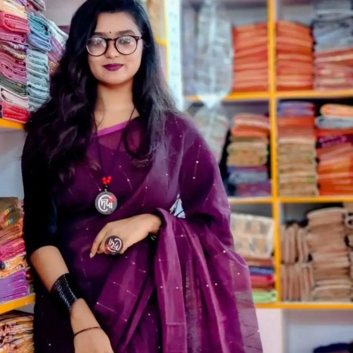 Tangail Halfsilk Chumki Saree for Women in All Colors.