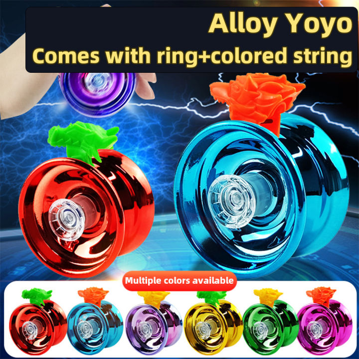 GC%20Metal%20Yoyo%20For%20Kids%20Colorful%20Professional%203%20Bearing%20Alloy%20Yo-yo%20With%20String%20Ring%20Birthday%20Gifts%20For%20Children%20-%20Image%205