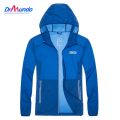 Rain Jacket Men Waterproof Sun Protection Clothing Fishing Camping Clothes Raincoat Quick Dry Skin Windbreaker With Pocket. 
