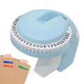 Embossed Label Printer Writer Manual Embosser Label Makers 3D Handheld Machine No Battery Ink Required DIY Photo Album Kitchen minghao. 