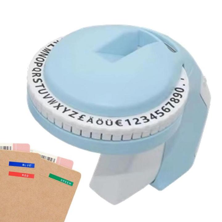Embossed Label Printer Writer Manual Embosser Label Makers 3D Handheld Machine No Battery Ink Required DIY Photo Album Kitchen minghao
