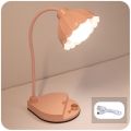 insDesk Lamp Learning Special Dormitory Writing Homework Plug-in Bedroom Romantic Fashion Children Girl Desk Eye-Protection Lamp. 