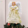 Treetop 12" Angel Figurine Christmas Ornament Lighted Christmas for Cafe.