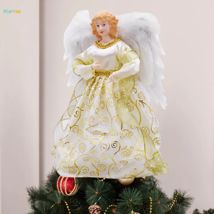 Treetop%2012"%20Angel%20Figurine%20Christmas%20Ornament%20Lighted%20Christmas%20for%20Cafe%20-%20Image%207