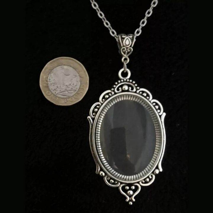 Pendant%20Necklace%20Magnifying%20Glass%20Pendant%20Necklaces%20Magnifying%20Glass%20Choker%20Alloy%20Material%20Pendant%20Choker%20for%20Women%20Girl%20-%20Image%203