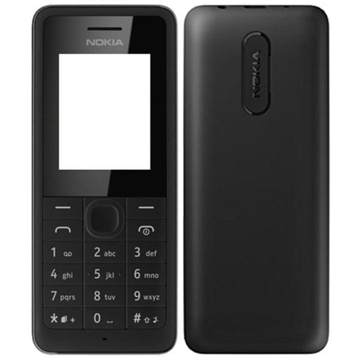 For Nokia 107 Front & Back Side Mobile Casing With Keypad - Camera