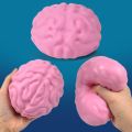 Large Brain Squishy Squeeze Ball Giant Jumbo Big Brain Ball Stress Relief Toy Toy for Party Favors Easter Birthday Gifts. 